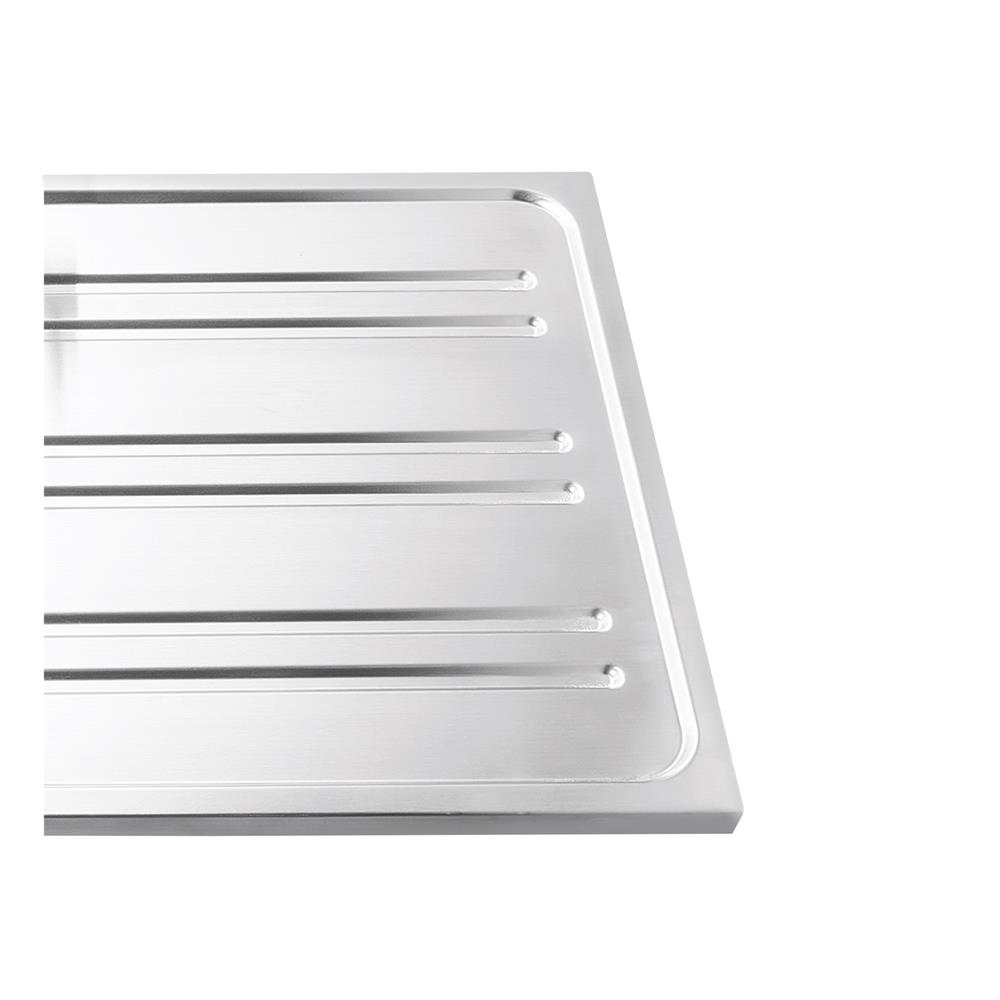 ซิงค์ขาตั้ง 2 หลุม 1 ที่พัก AXIA RIVIERA ST 120 สีเงิน