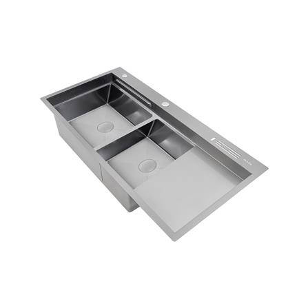 ซิงค์ฝัง 2 หลุม 1 ที่พัก AXIA EXPERTISE 12050 สีเงิน_1