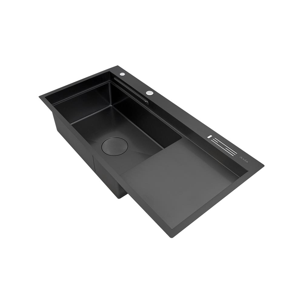 ซิงค์ฝัง 1 หลุม 1 ที่พัก AXIA EXPERTISE 10050 สีดำ