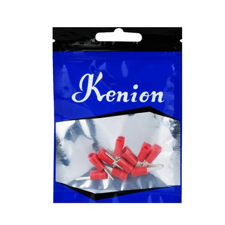 หางปลาก้านไม้ขีดแบนหุ้ม KENION 1.25-10/2.3 สีแดง (แพ็ก 10 ชิ้น)_2