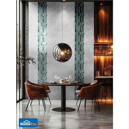 กระเบื้องผนัง 30x60 ซม. TARA เร้กกี้ เกรย์ 1.44 ตร.ม._5