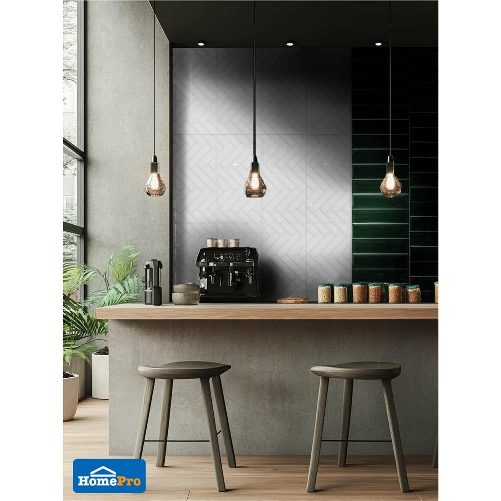 กระเบื้องผนัง 30x60 ซม. TARA เร้กกี้ ไวท์ 1.44 ตร.ม.