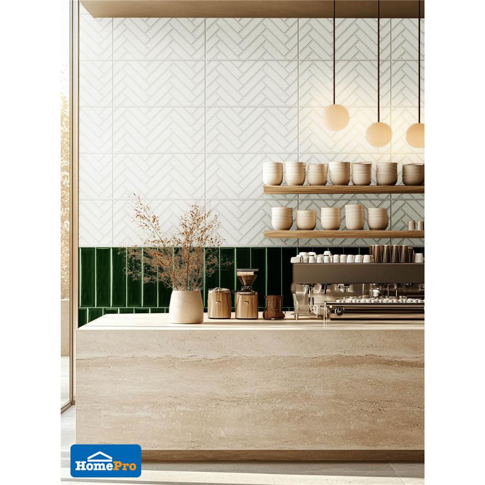 กระเบื้องผนัง 30x60 ซม. TARA เร้กกี้ ไวท์ 1.44 ตร.ม.