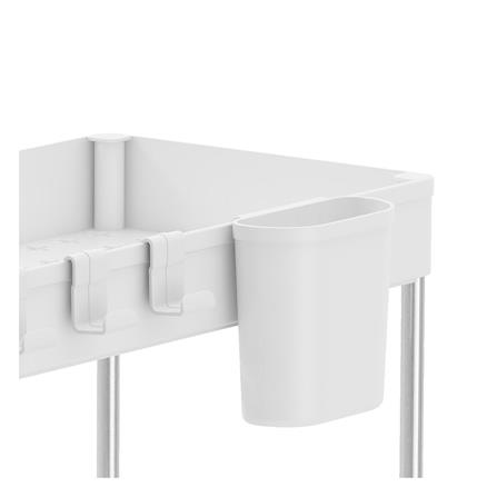 ชั้นวางอเนกประสงค์ 2 ชั้น สไลด์ได้ KECH AMASS สีขาว_1