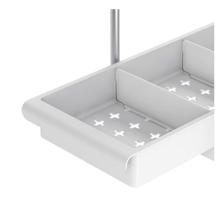 ชั้นวางอเนกประสงค์ 2 ชั้น สไลด์ได้ KECH AMASS สีขาว_2