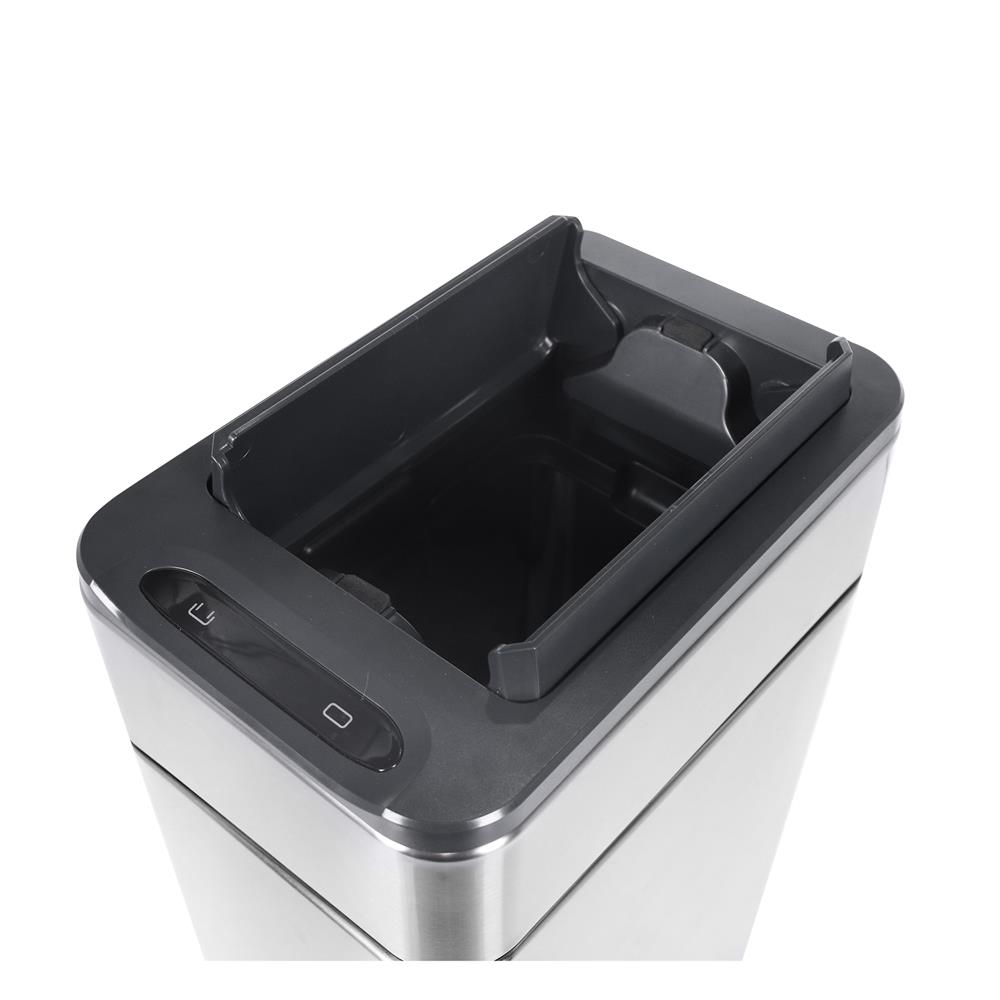 ถังขยะอัจฉริยะ ACCO BUTTERFLY 9 ลิตร สีเงิน