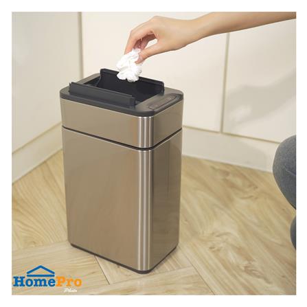 ถังขยะอัจฉริยะ ACCO BUTTERFLY 9 ลิตร สีเงิน_5