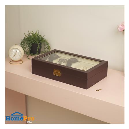 กล่องใส่เครื่องประดับ STACKO 33.5X19.5X8.25 ซม. สีน้ำตาล_6