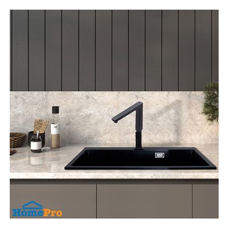 ซิงค์ฝัง 1 หลุม AXIA METALLICA 80 BK สีดำ_1