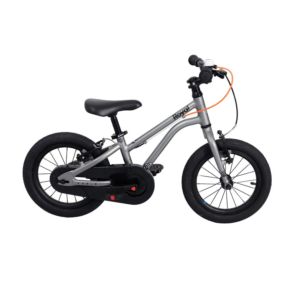 จักรยานเด็ก 14 นิ้ว ROYAL BABY EZ KABLE สีเทา