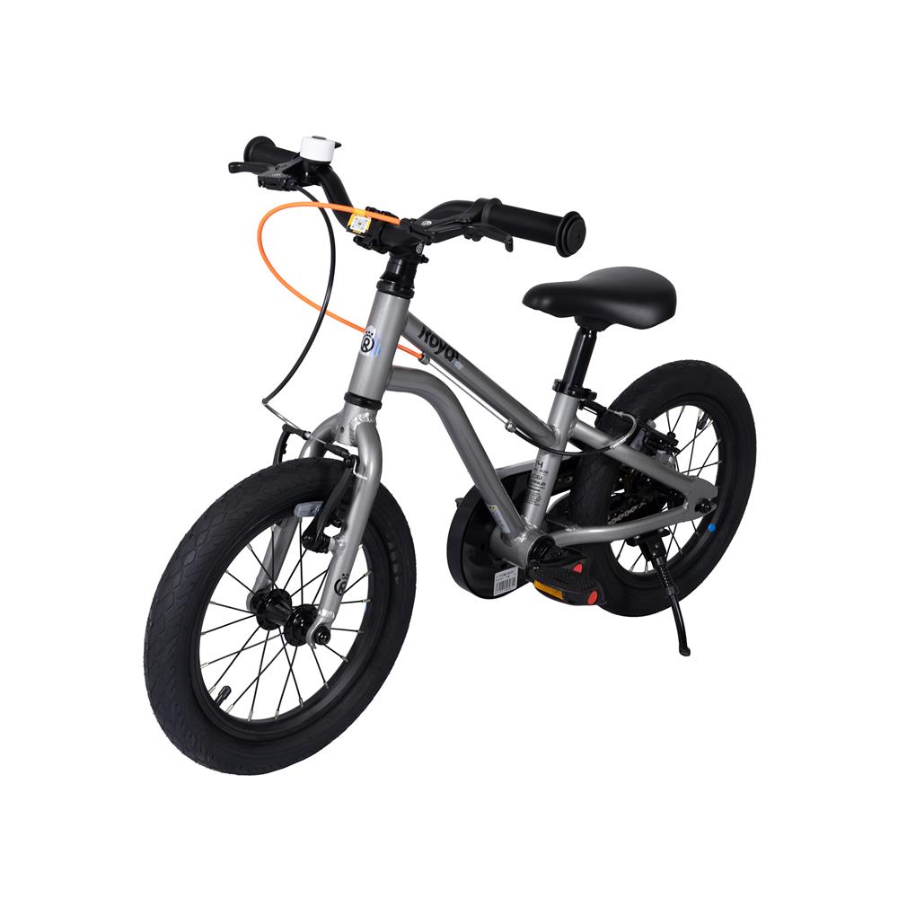 จักรยานเด็ก 14 นิ้ว ROYAL BABY EZ KABLE สีเทา