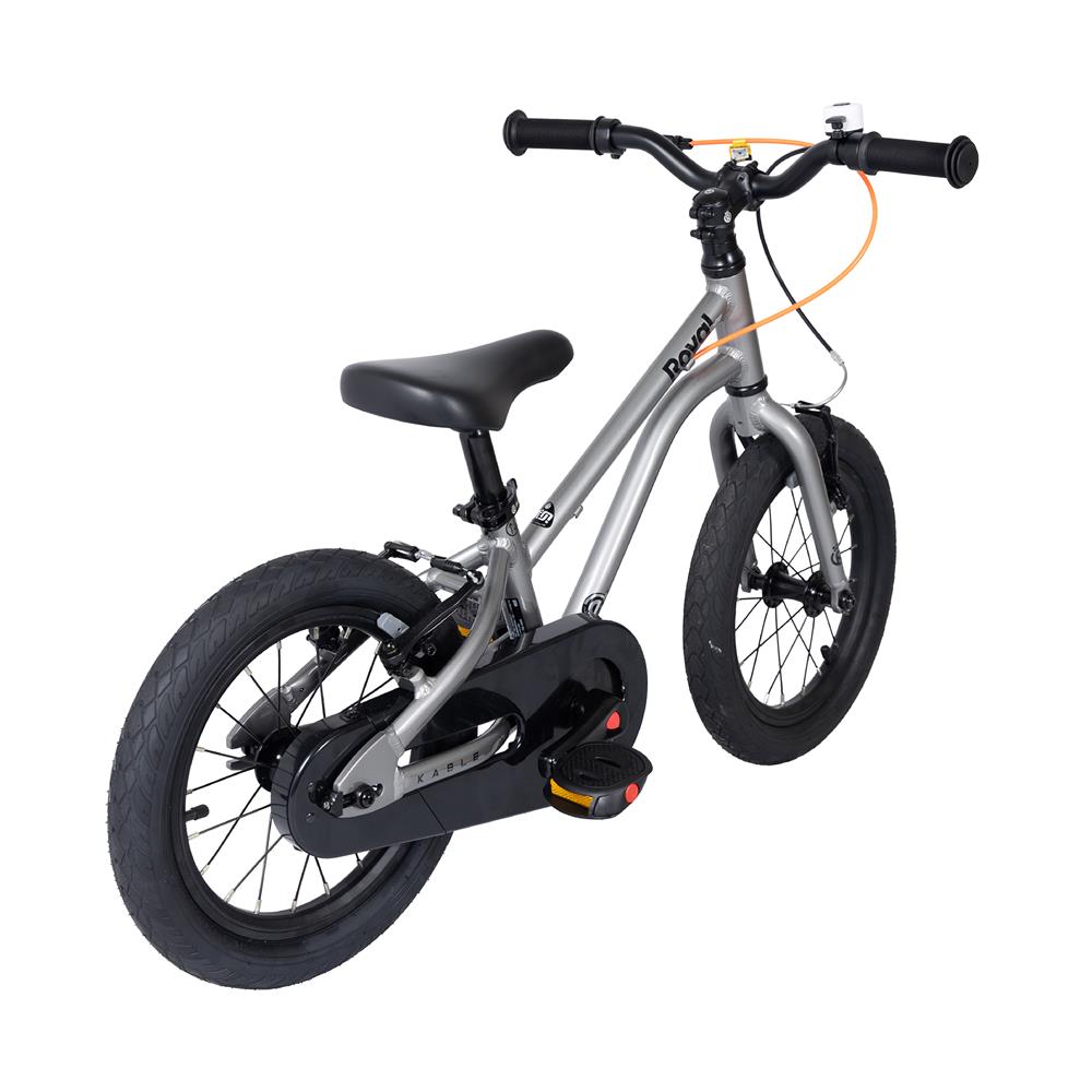 จักรยานเด็ก 14 นิ้ว ROYAL BABY EZ KABLE สีเทา