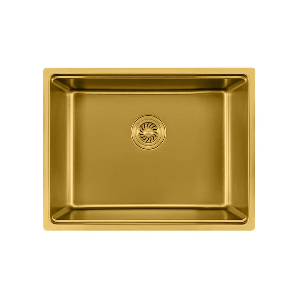 ซิงค์ฝัง 1 หลุม AXIA NEST 6448 G สีทอง