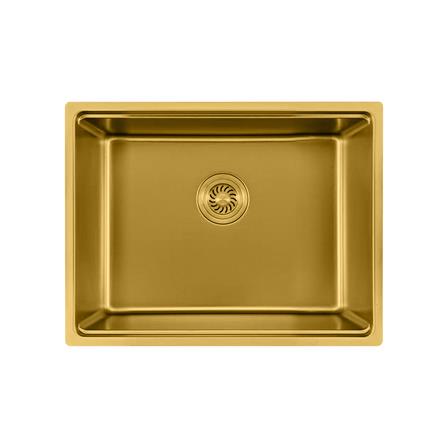 ซิงค์ฝัง 1 หลุม AXIA NEST 6448 G สีทอง_0