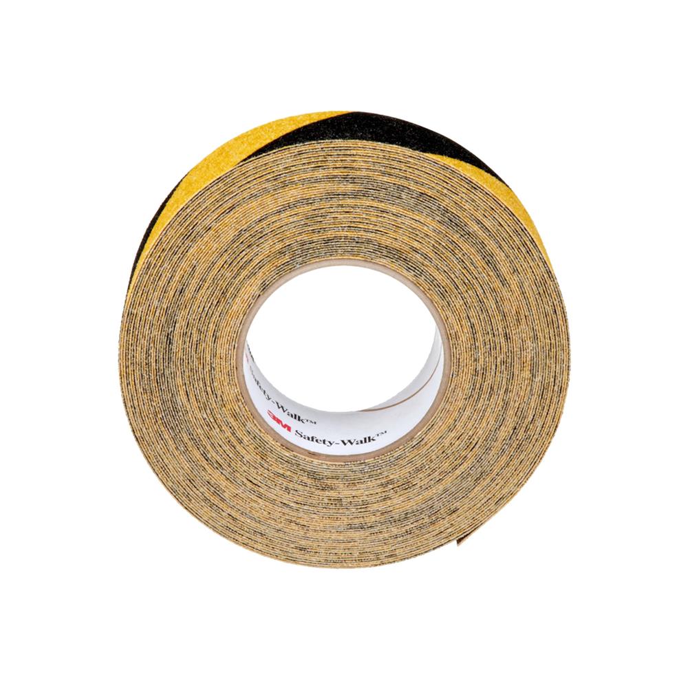 เทปกันลื่นชนิดหยาบมาก 3M SAFETY WALK 613 2 นิ้ว x 60 ฟุต สีดำ/เหลือง