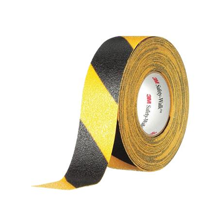 เทปกันลื่นชนิดหยาบมาก 3M SAFETY WALK 613 2 นิ้ว x 60 ฟุต สีดำ/เหลือง_1
