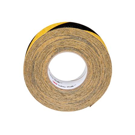 เทปกันลื่นชนิดหยาบมาก 3M SAFETY WALK 613 2 นิ้ว x 60 ฟุต สีดำ/เหลือง_2