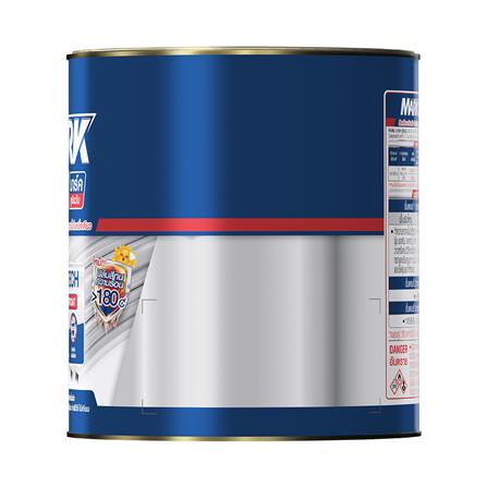 สีเคลือบกันสนิม CAPTAIN MARK 2 IN 1 MF1000 สีเงิน ด้าน 1/4 แกลลอน_2