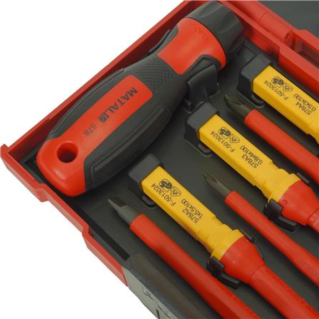 ชุดไขควงกันไฟ MATALL VDE 578213 (13 ชิ้น)_4