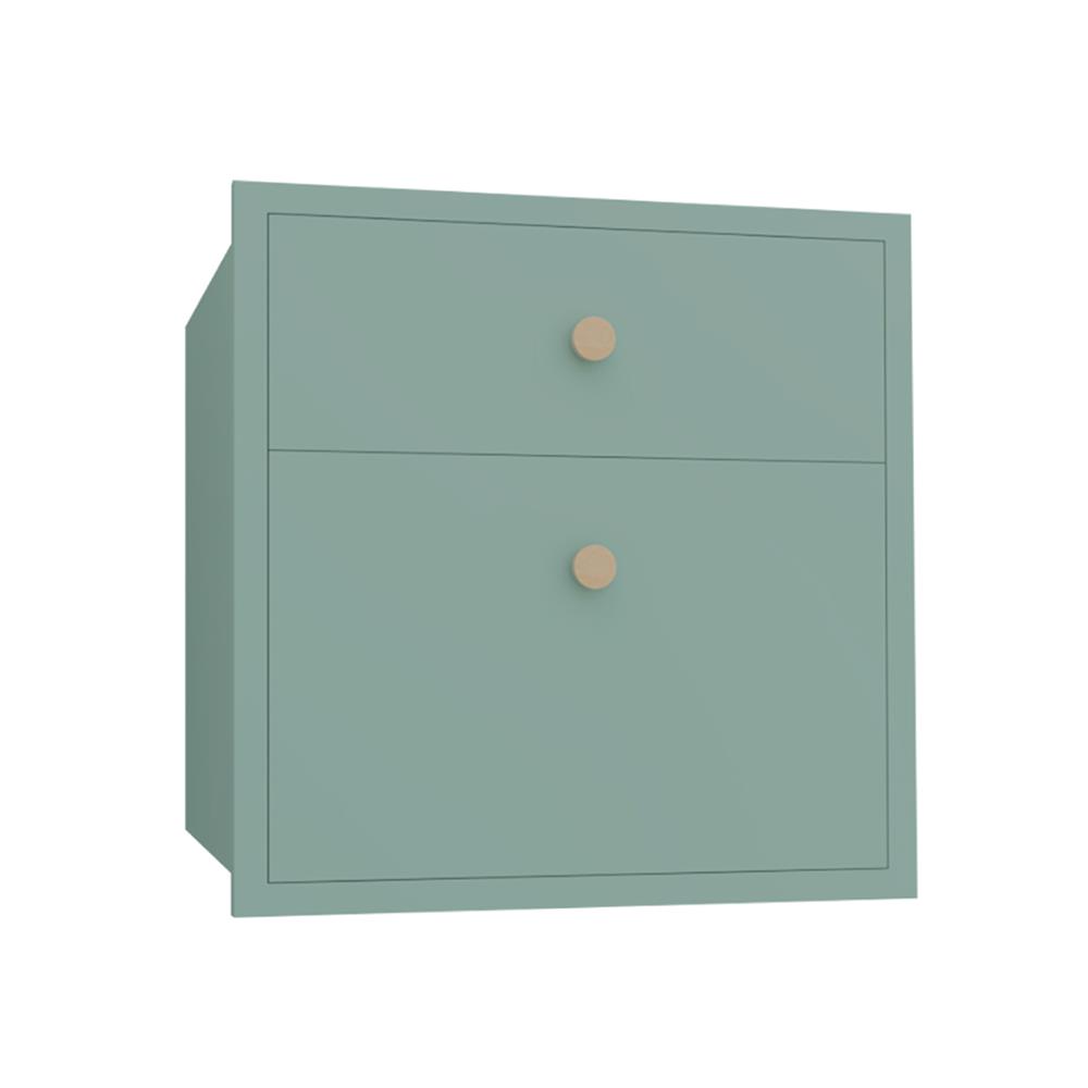 ตู้ลิ้นชัก MJ DOT 66x66 ซม. สี PASTEL MINT
