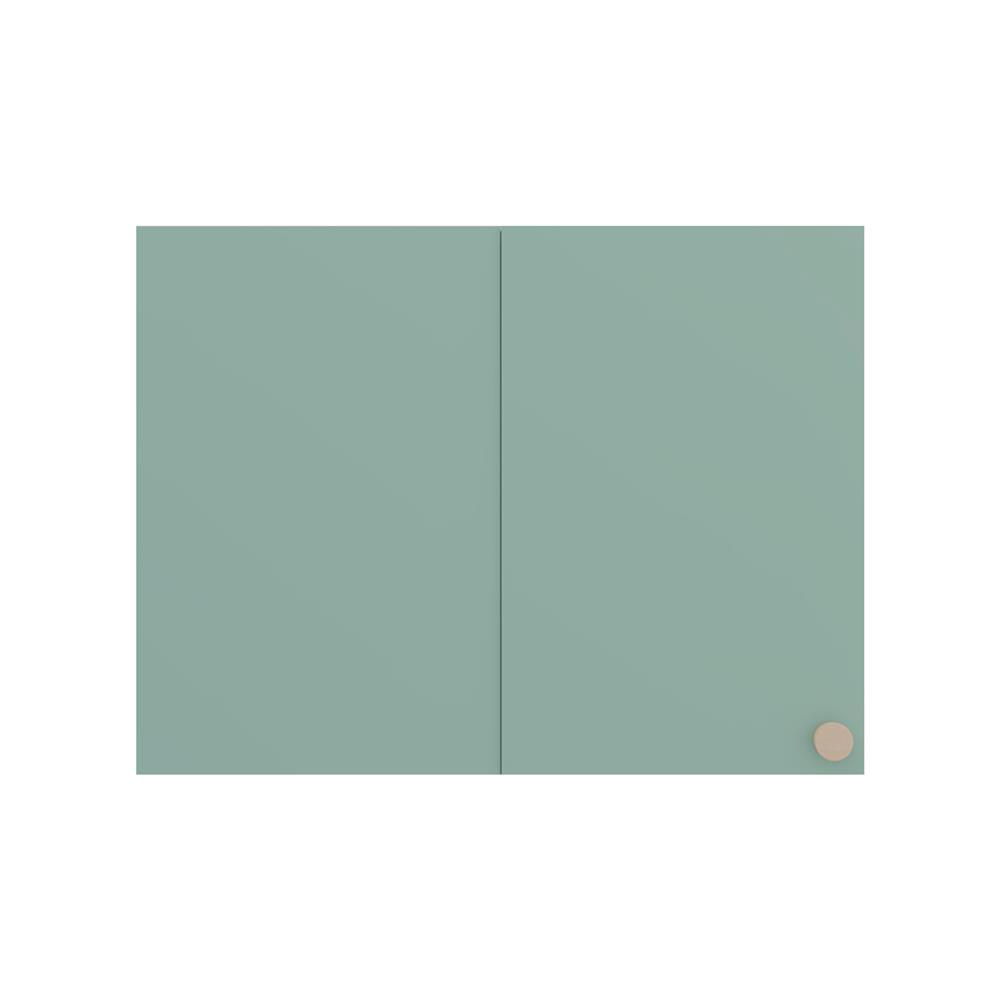 ตู้แขวนเข้ามุมซ้าย MJ DOT 80x60 ซม. สี PASTEL MINT