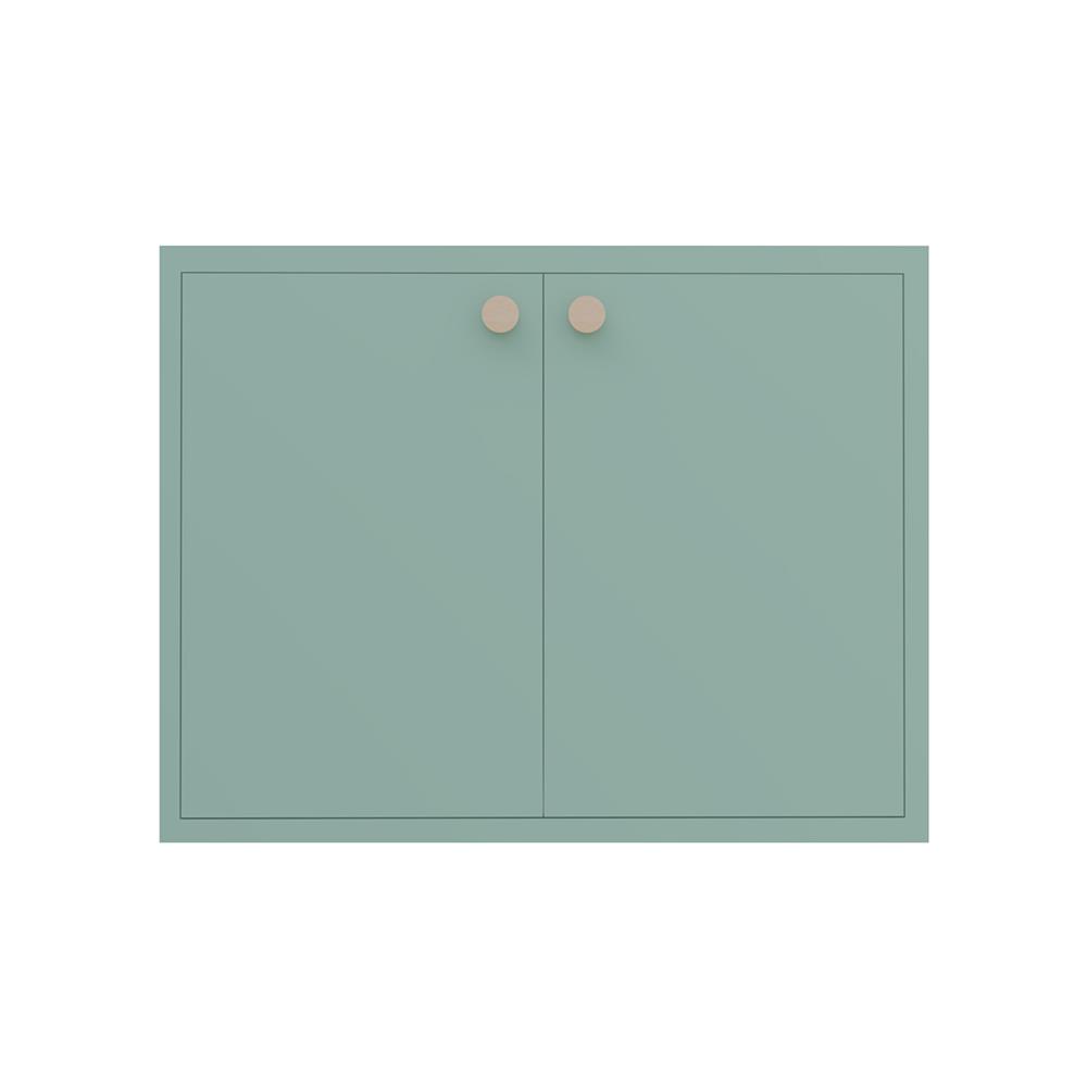 บานซิงค์คู่ MJ DOT 86x66 ซม. สี PASTEL MINT