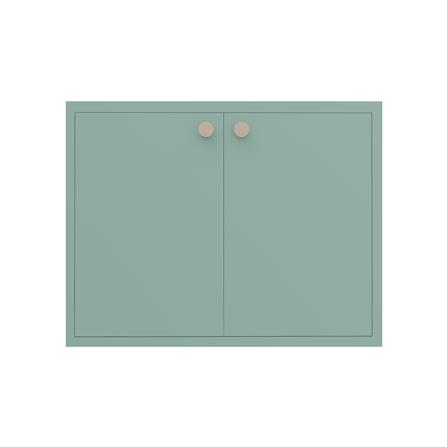 บานซิงค์คู่ MJ DOT 86x66 ซม. สี PASTEL MINT_0