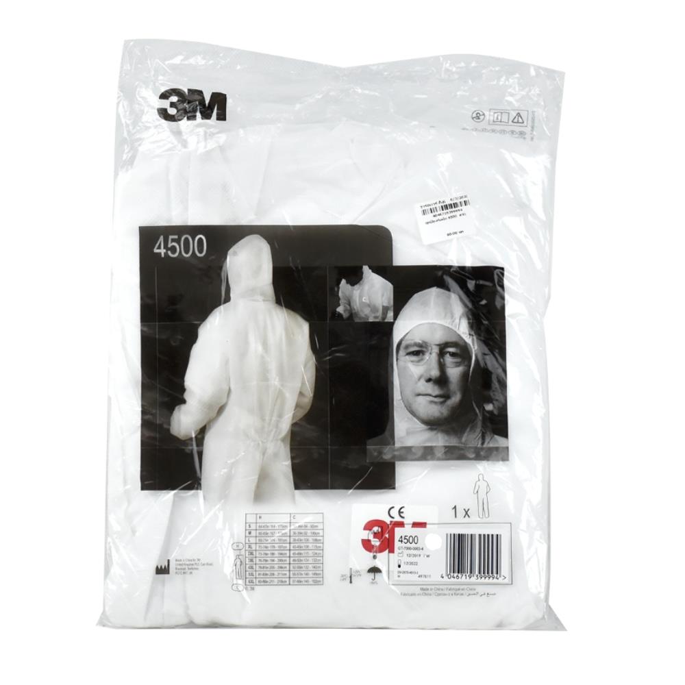 ชุดป้องกันฝุ่น 3M 4500 SIZE XL
