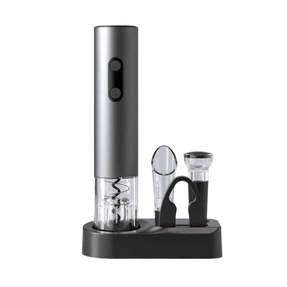 เครื่องเปิดไวน์ ELECTRIC WINE SET AL สีเทา