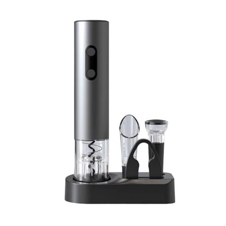 เครื่องเปิดไวน์ ELECTRIC WINE SET AL สีเทา_0