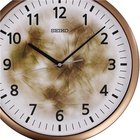 นาฬิกาแขวน SEIKO CLOCKS PHA020B 14.1 นิ้ว สีน้ำตาล_1