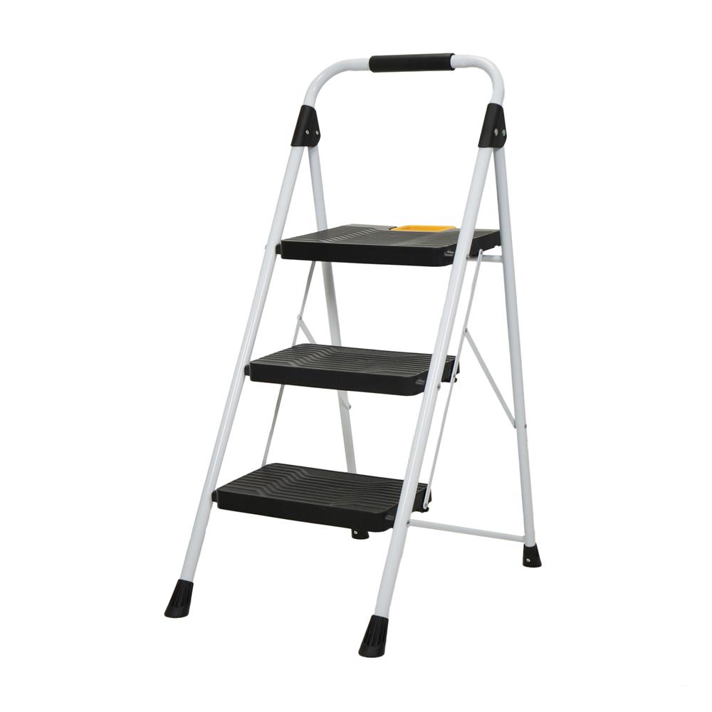 บันได STEP 3 ขั้น MATALL WK2226-3 สีขาว-ดำ_0