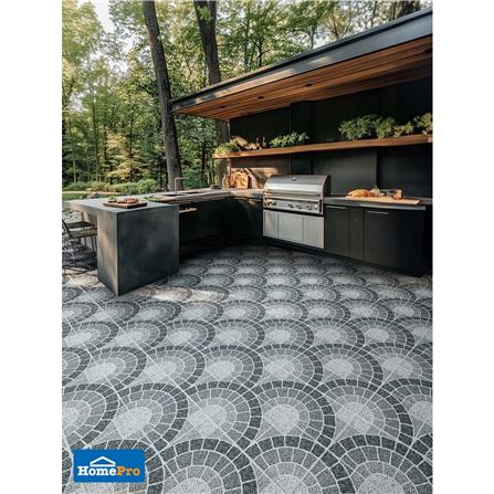 กระเบื้องพื้นพอร์ซเลน 60x60 ซม. TARA คอปเบิ้ลสโตน เทา PM 1.44 ตร.ม._2