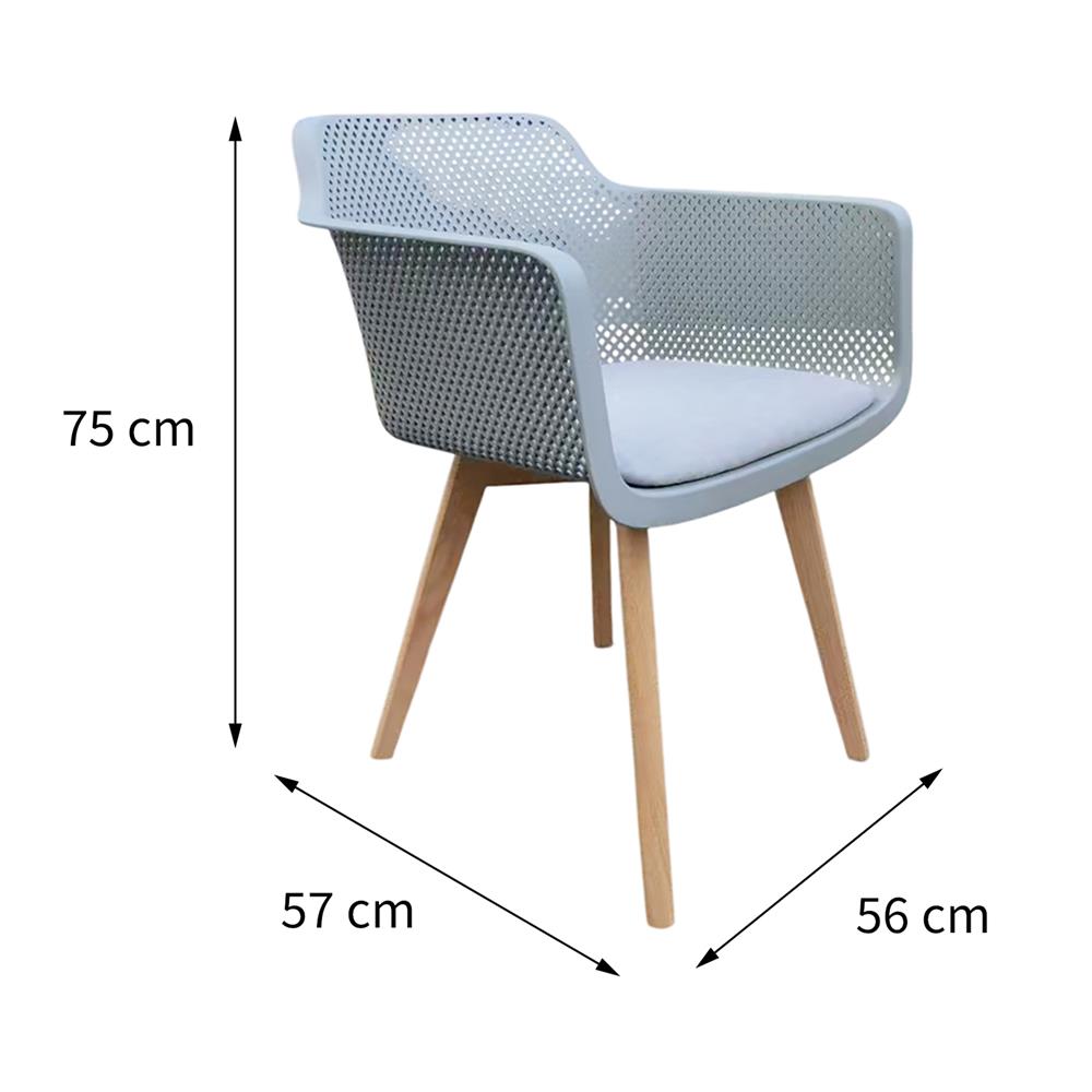 เก้าอี้ FURDINI DARIN สีเทา