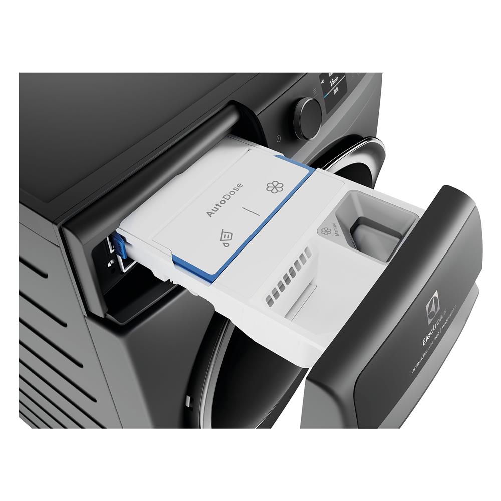 เครื่องซักอบผ้าฝาหน้าพร้อมขาตั้ง ELECTROLUX EWW1342R9SC 13/9 กก. 1400RPM อินเวอร์เตอร์ สีเทาเข้ม