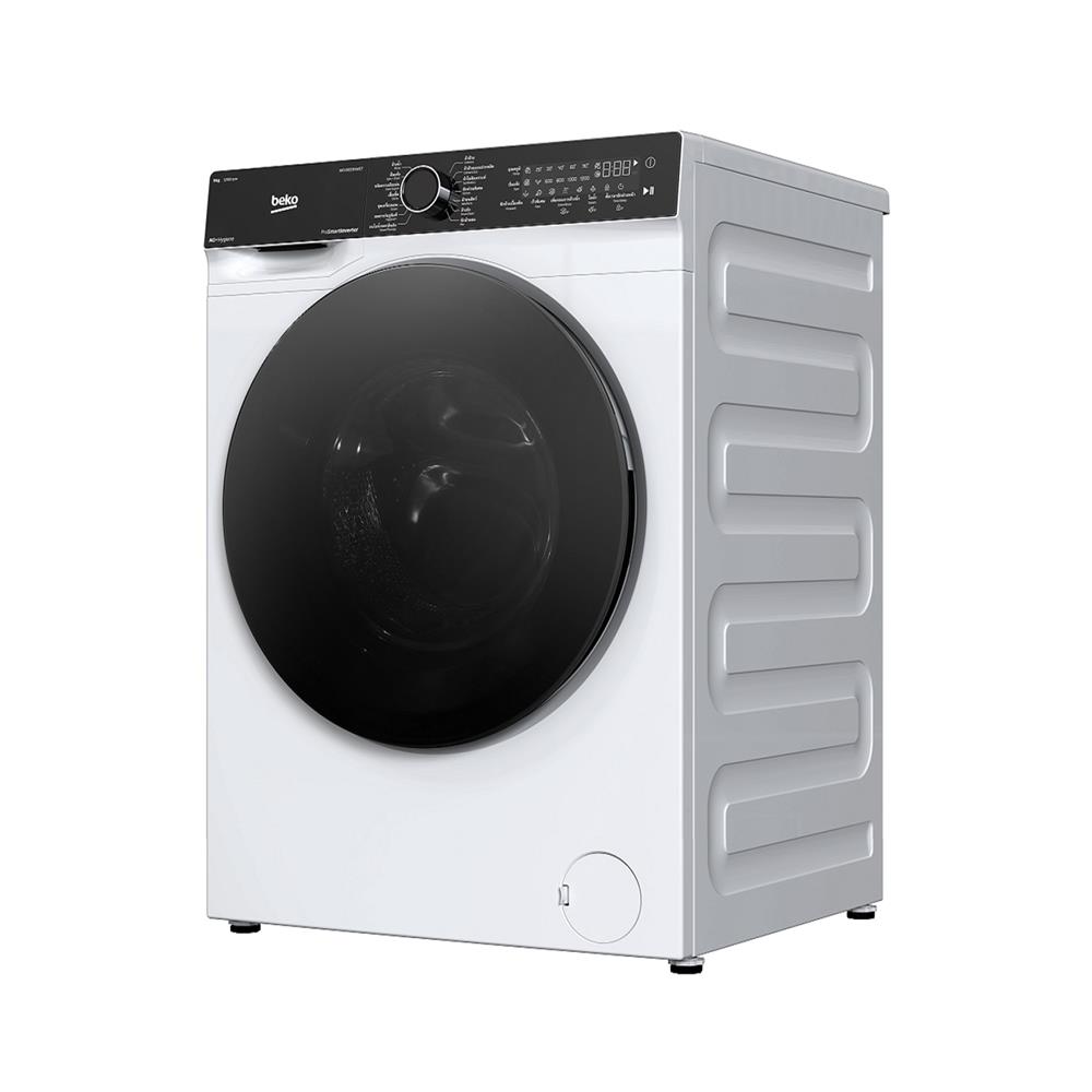 เครื่องซักผ้าฝาหน้า BEKO WCV9659XWST 9 กก. 1200RPM อินเวอร์เตอร์ สีขาว