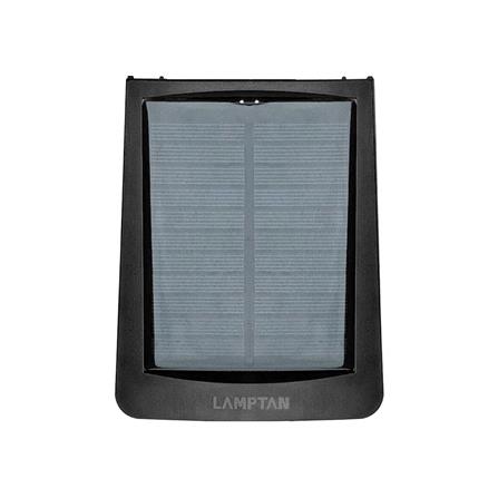 ไฟผนังภายนอก SOLAR LAMPTAN APEX 5 วัตต์ WARM WHITE สีดำ_5