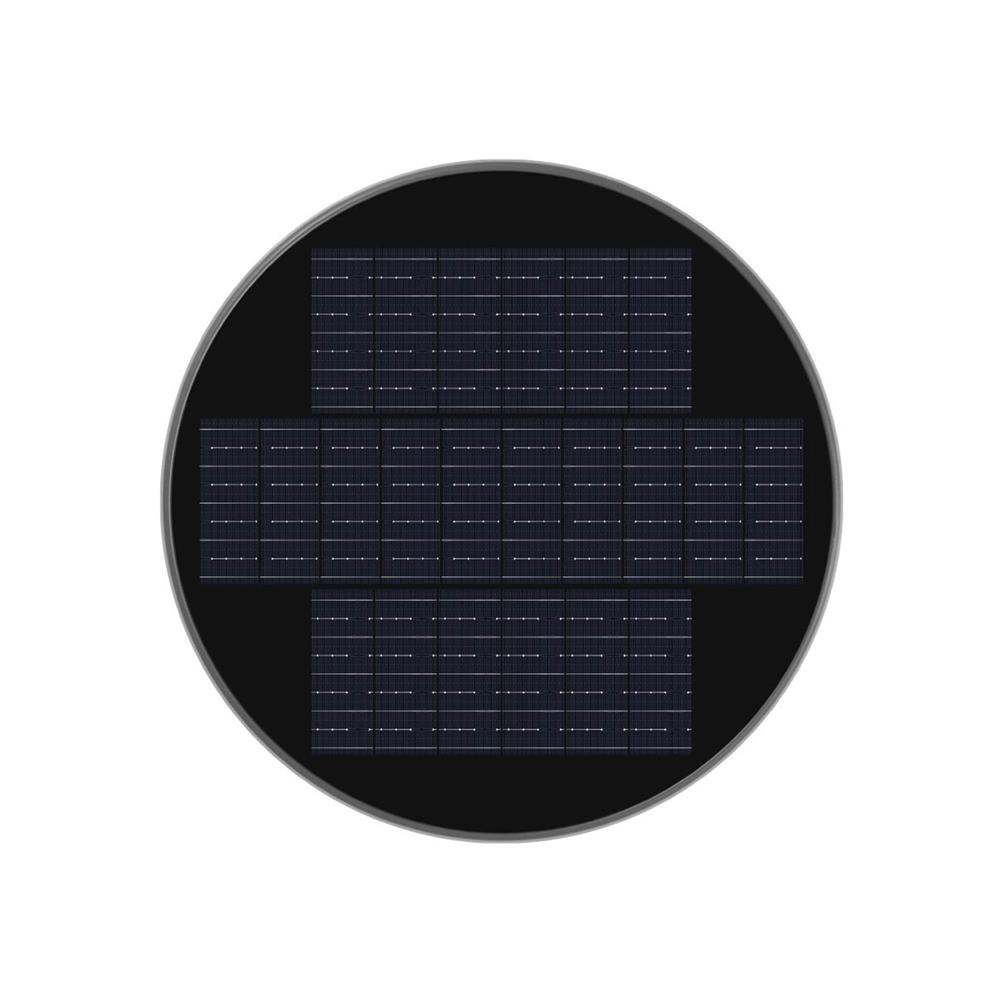 ไฟสนาม SOLAR LAMPTAN BRILUX-2 1000 วัตต์ DAYLIGHT สีดำ