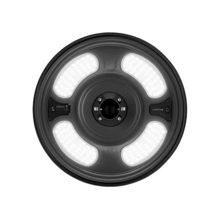 ไฟสนาม SOLAR LAMPTAN BRILUX-2 1000 วัตต์ DAYLIGHT สีดำ_1