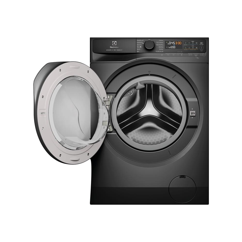 เครื่องซักอบผ้าฝาหน้าพร้อมขาตั้ง ELECTROLUX EWW1143R7SC 11/7 กก. 1400RPM อินเวอร์เตอร์ สีเทาเข้ม