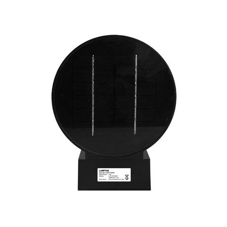 ไฟผนังภายนอก SOLAR LAMPTAN RING 10 วัตต์ WARM WHITE สีดำ/ขาว_5