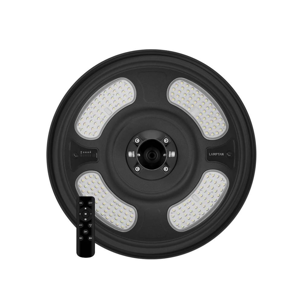 ไฟสนาม SOLAR LAMPTAN BRILUX-2 2000 วัตต์ DAYLIGHT สีดำ