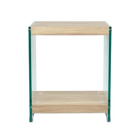 ชั้นวางของกระจก 2 ชั้น FURDINI GLOSS 35 ซม. สี NATURAL_1