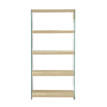 ชั้นวางของกระจก 5 ชั้น FURDINI GLOSS 75 ซม. สี NATURAL_2