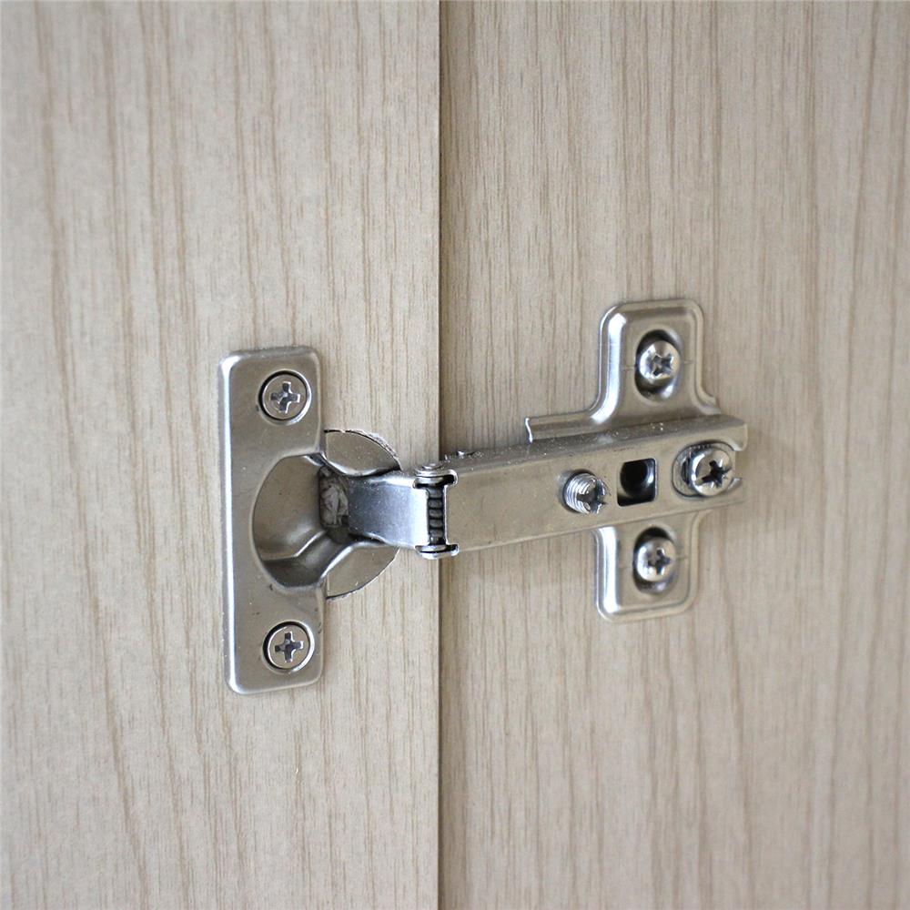 ตู้เสื้อผ้า 2 บานเปิด FURDINI WINZ 119 ซม.  สีโอ๊ค/กระจกเงา