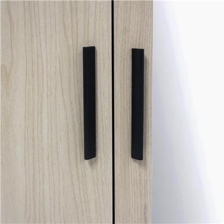 ตู้เสื้อผ้า 2 บานเปิด FURDINI WINZ 119 ซม.  สีโอ๊ค/กระจกเงา_2