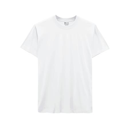 เสื้อคอกลม ห่านคู่ MR813 SIZE M สีขาว_0