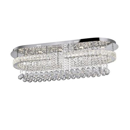 ไฟถาด LED EVL CFC-11097 80 วัตต์ DAYLIGHT/COOL WHITE/WARM WHITE สีใส/เงิน 1 หัว_0