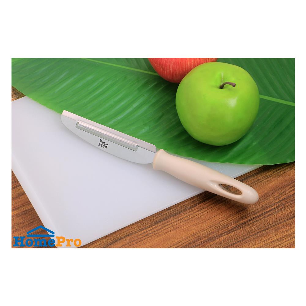 มีดปอกผลไม้ 2 คม KECH สีพีช