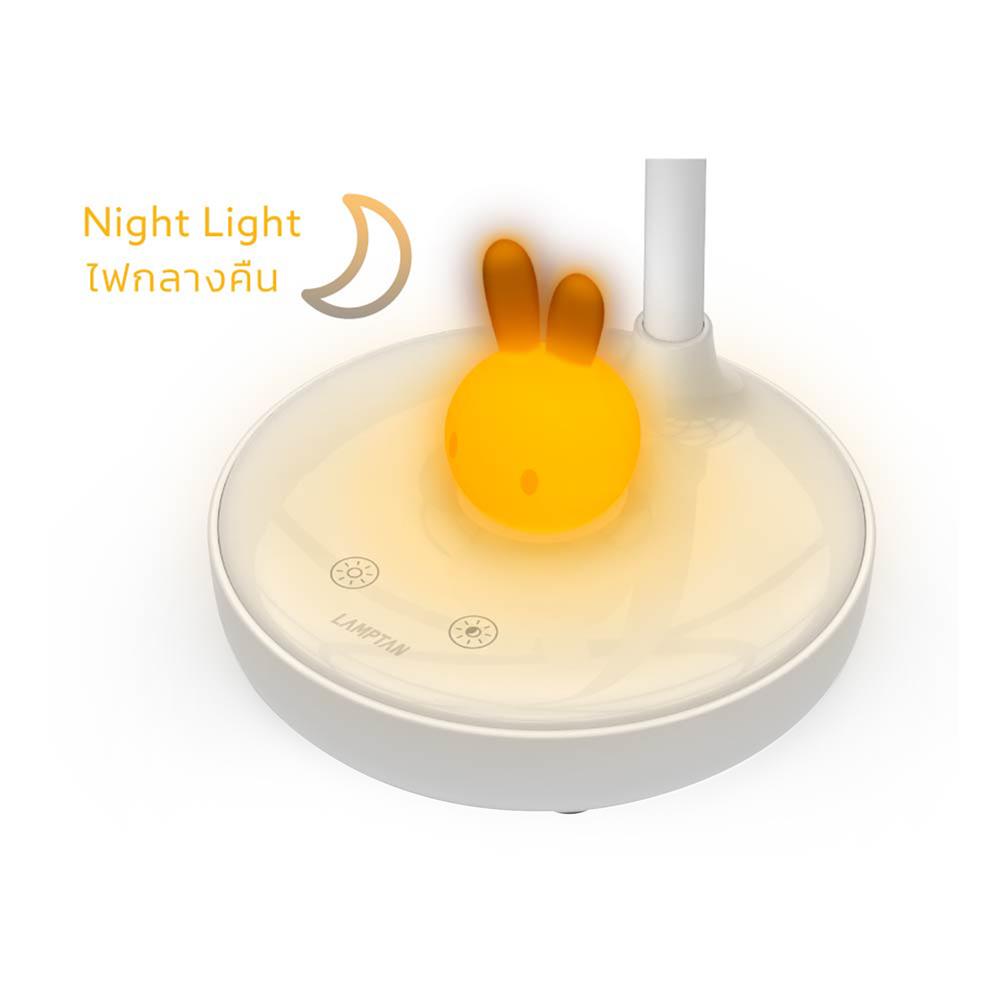 ไฟอ่านหนังสือ LED LAMPTAN RABBIT 5 วัตต์ COOL WHITE สีขาว